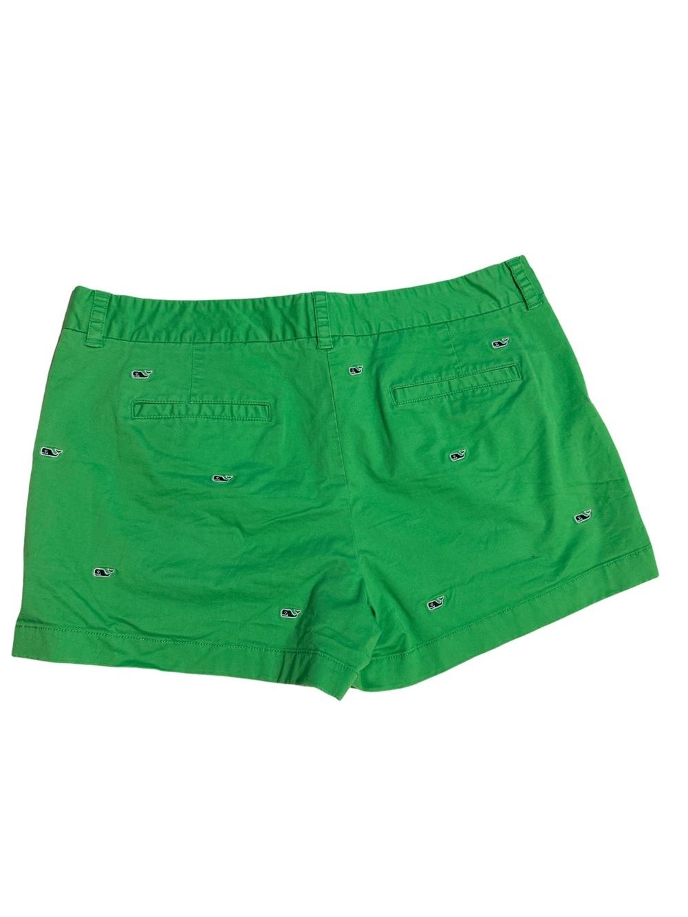 Vineyard Vines Green Embroidered Whale Shorts - Picture 2 of 2